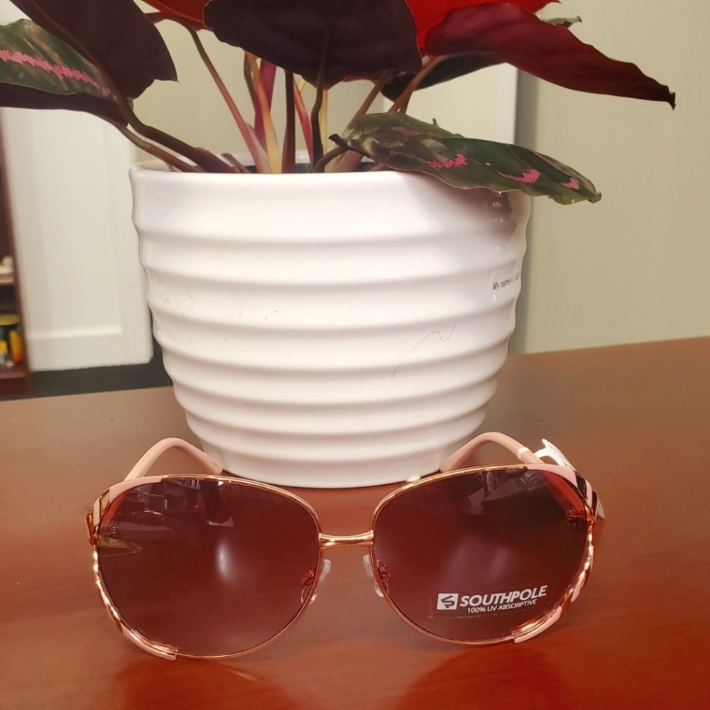 Southpole 1027SP Vented Metal UV Protective Round Sunglasses for Women - Picture 2 of 9